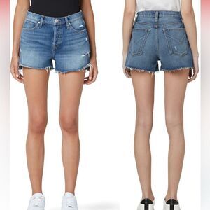 Hudson Jeans Lori High Waist Denim Shorts